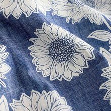Load image into Gallery viewer, Denim Sunflower Printed Playsuit
