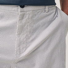 Load image into Gallery viewer, Stone Stripe Seersucker Chino Shorts