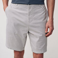 Load image into Gallery viewer, Stone Stripe Seersucker Chino Shorts