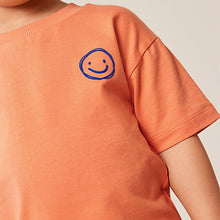 Load image into Gallery viewer, Orange Simple Short Sleeve T-Shirt