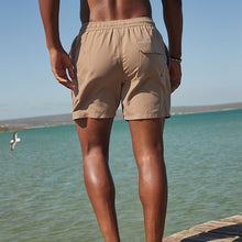 Load image into Gallery viewer, Neutral Palm Logo Essential Swim Shorts