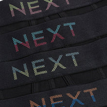 Load image into Gallery viewer, Black Bright Spot Waistband 4 pack A-Front Boxers