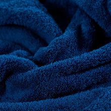 Load image into Gallery viewer, Le drap de douche Ptitchic en coloris indigo