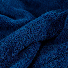 Load image into Gallery viewer, Le drap de douche Ptitchic en coloris indigo
