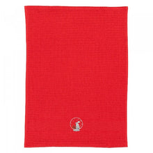 Load image into Gallery viewer, Le torchon Nordy en coloris rouge et vert