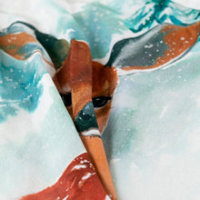 Load image into Gallery viewer, Le torchon Nordy en coloris rouge et vert