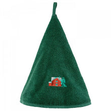 Load image into Gallery viewer, L'essuie-mains Nordy en coloris rouge,vert et ficelle