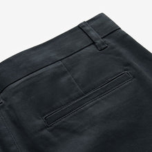 Load image into Gallery viewer, Charcoal Grey Straight Fit Stretch Chinos Trousers