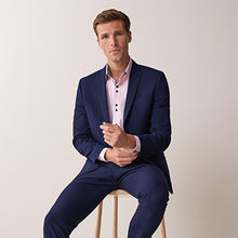 Load image into Gallery viewer, Bright Blue Slim Fit Two Button Suit Jacket