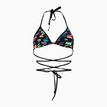 Load image into Gallery viewer, PUMA Swim Women's Wrap Around Triangle Bikini Top