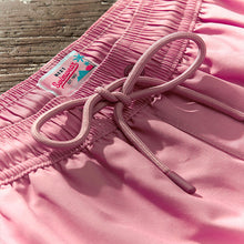 Load image into Gallery viewer, Dusky Pink Palm Logo Essential Swim Shorts