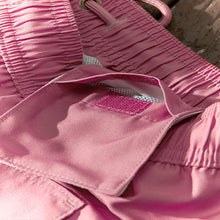 Load image into Gallery viewer, Dusky Pink Palm Logo Essential Swim Shorts
