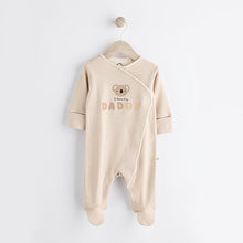Load image into Gallery viewer, Daddy Neutral 100% Cotton Family Sleepsuit