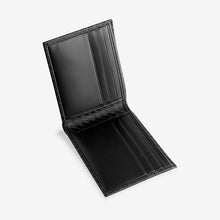 Load image into Gallery viewer, Black Print Wallet