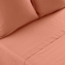 Load image into Gallery viewer, Le drap de lit Neo en coloris Tomette
