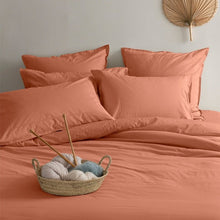 Load image into Gallery viewer, Le drap de lit Neo en coloris Tomette