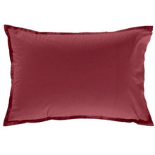 Load image into Gallery viewer, Le drap de lit Neo en coloris Griottine