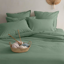 Load image into Gallery viewer, Le drap de lit Neo en coloris Thym
