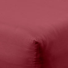 Load image into Gallery viewer, Le drap de lit Neo en coloris Griottine