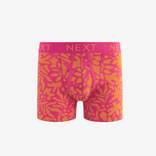 Load image into Gallery viewer, Pink/Blue Neon Print A-Front Boxers 4 Pack