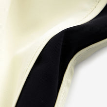 Load image into Gallery viewer, Ecru Cream/Navy Blue Side Stripe Wide Leg Trousers