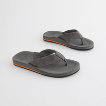 Load image into Gallery viewer, Navy Blue Motionflex Flip Flops