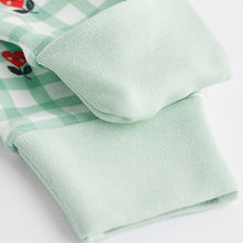 Load image into Gallery viewer, White Ground Two Way Zip Baby Sleespuits 3 Pack (0mths-18mt)