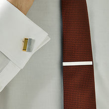 Load image into Gallery viewer, Metallic Tie clip Set