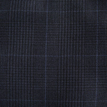 Load image into Gallery viewer, Navy Blue Prince of Wales Tailored fit Check Suit: Trousers