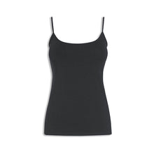 Load image into Gallery viewer, Black Thin Strap Vest