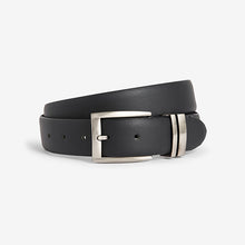 Load image into Gallery viewer, Black Leather Belt