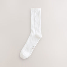 Load image into Gallery viewer, White Sports Socks Four Pack