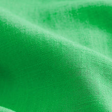 Load image into Gallery viewer, Green Linen Blend Button Down Relaxed Sleeve Top