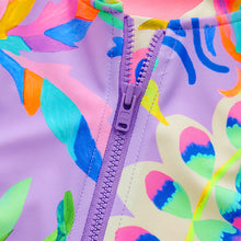 Load image into Gallery viewer, Multi Bright Unicorn Long Sleeved Swimsuit (3-12yrs)