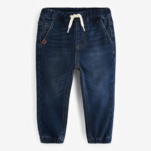 Load image into Gallery viewer, Dark Blue Joggers Jeans With Comfort Stretch (3mths-6yrs)