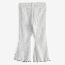 Load image into Gallery viewer, Grey Rib Flare Leggings (3mths-7yrs)