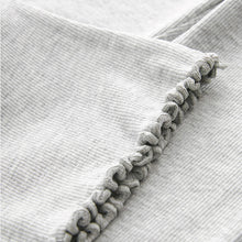 Load image into Gallery viewer, Grey Rib Flare Leggings (3mths-7yrs)