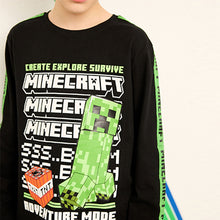 Load image into Gallery viewer, Blue/Black Minecraft  Pyjamas 2 Pack (5-12yrs)
