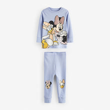 Load image into Gallery viewer, Pink/Blue/White Minnie Mouse Snuggle Pyjamas 3 Pack (3mths-10yrs)