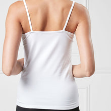 Load image into Gallery viewer, White Thin Strap Vest