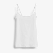 Load image into Gallery viewer, White Thin Strap Vest