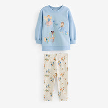 Load image into Gallery viewer, Blue Fairy Relaxed Fit Sweater And Leggings Set (3mths-4yrs)