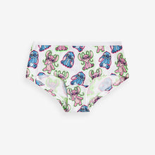 Load image into Gallery viewer, Blue/Orange Lilo And Stitch Hipster Briefs 5 Pack