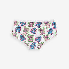 Load image into Gallery viewer, Blue/Orange Lilo And Stitch Hipster Briefs 5 Pack