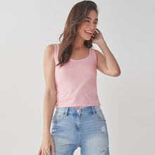 Load image into Gallery viewer, Pale Pink Thick Strap Vest