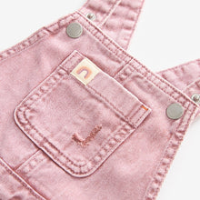 Load image into Gallery viewer, Pink Dungarees (3mths-5-6yrs)