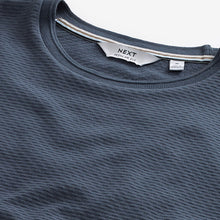 Load image into Gallery viewer, Blue Textured T-Shirt