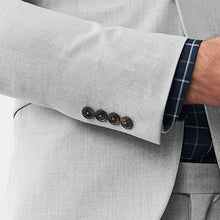 Load image into Gallery viewer, Skinny Light Grey Motion Flex Stretch Suit: Jacket