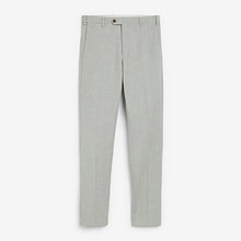 Load image into Gallery viewer, Light Grey Skinny Fit Motion Flex Stretch Suit: Trousers