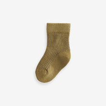 Load image into Gallery viewer, Blue Baby Socks 5 Pack (0mths-2yrs)